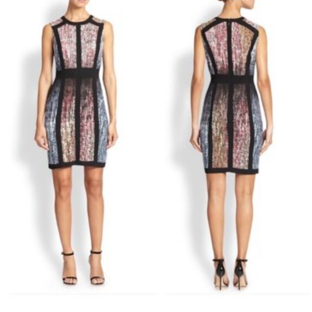 💥Closet Closing Sale 💥 BCBGMaxazria Colorblock Dress